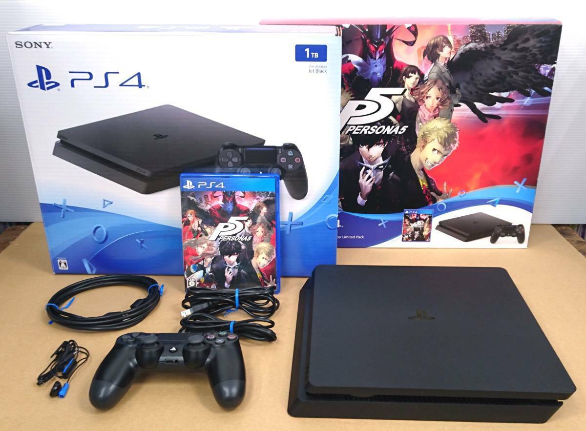 PlayStation 4 Persona5 Starter Limited Pack(CUH-10012) 1TB PS4