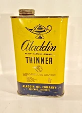 Vintage Aladdin Oil Company One Pint Can Nice