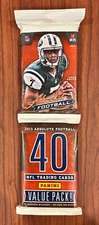 2013 Panini Absolute Football Fat Cello Value Pack - Factory Sealed 40 Cards
