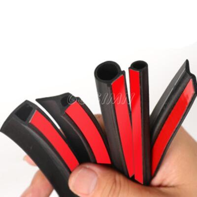 D T P Z Shape Car Door Window Trim Edge Moulding Rubber Weatherstrip Seal Strip