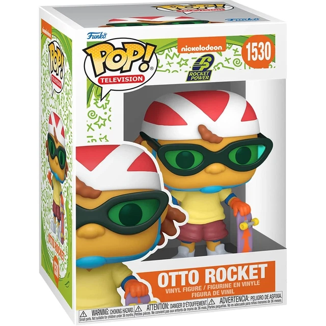 Nickelodeon Rocket Power Otto Rocket Pop! Vinyl Figure #1530 w/Protector