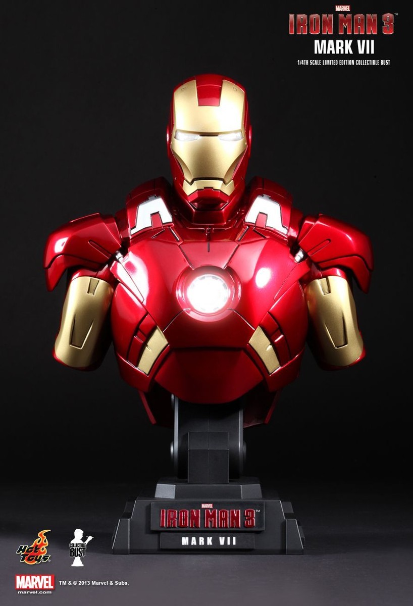 アイアンマン3 MARK XLII & WAR MACHINE 1/4バスト アイアンマン3 MARK XLII & WAR MACHINE 1/4バスト（ホット