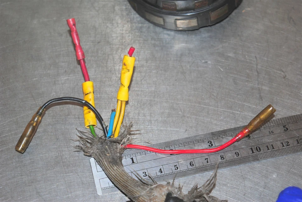 Estator de encendido KTM 250 MX 1987 generador 54431002050 Foto 2 de 4