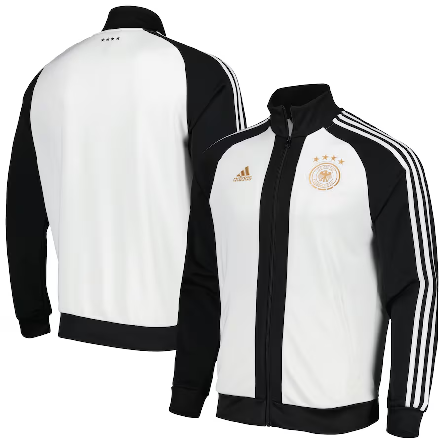 Men's Germany National Team adidas DNA Full-Zip Raglan Track