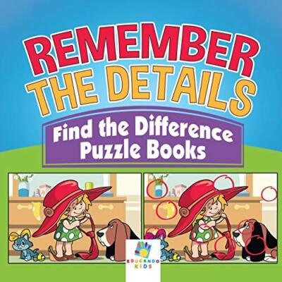 Remember the Details - Find the Difference Puzzle Books by Educando Kids ...
