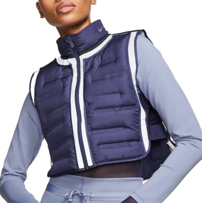 Nike Aeroloft City ready laufende reflektierende Weste/Jacke, Medium, BV4347-498, BRANDNEU MIT ETIKETT