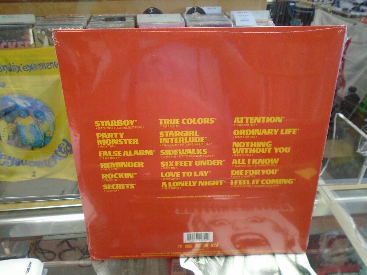 WEEKND Starboy 2x LP NEW RED Colored vinyl Kendrick Lamar WEEKND Starboy 2x LP NEW RED Colored vinyl Kendrick Lamar