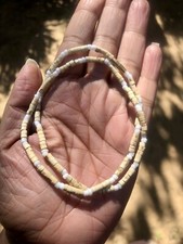 TULSI TULASI VAISHNAV ISKCON Mala Kanthi 16-17 Zoll Runde Perlen Yoga Gebet