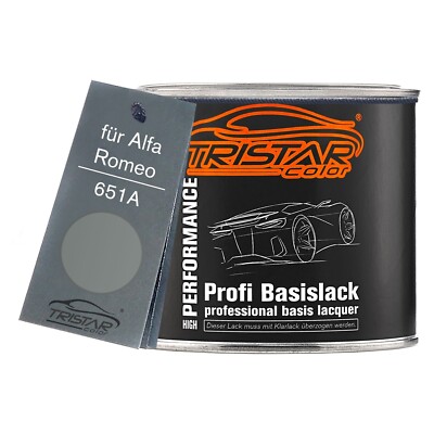 Autolack Dose spritzfertig für Alfa Romeo 651A Grigio Antares Metallic 0,5L