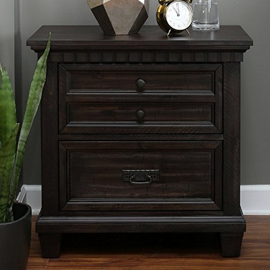 Elements Cl600ns Picket House Furnishings Clarissa Nightstand Chestnut For Sale Online Ebay