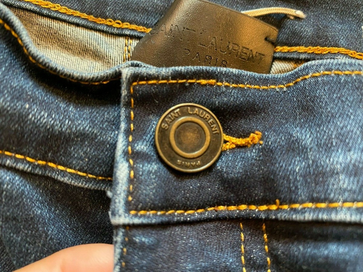 SAINT LAURENT PARIS｜JEANS (807146 Y07YB 1428) 90's Baggy jeans | Saint Laurent | OTTODISANPIETRO