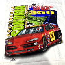 Vintage Nascar Graphic Shirt Sonoma Dodge Mart 350 2002 (Size XXL)