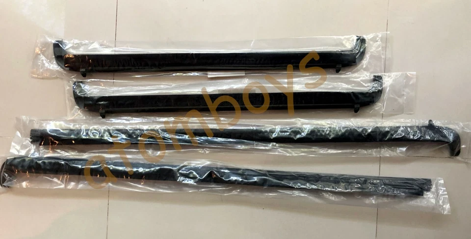 1998-2006 Ford Courier Ranger TRUCK PICKUP WINDOW GLASS SEALS DOOR WEATHER STRIP - Image 4 of 4