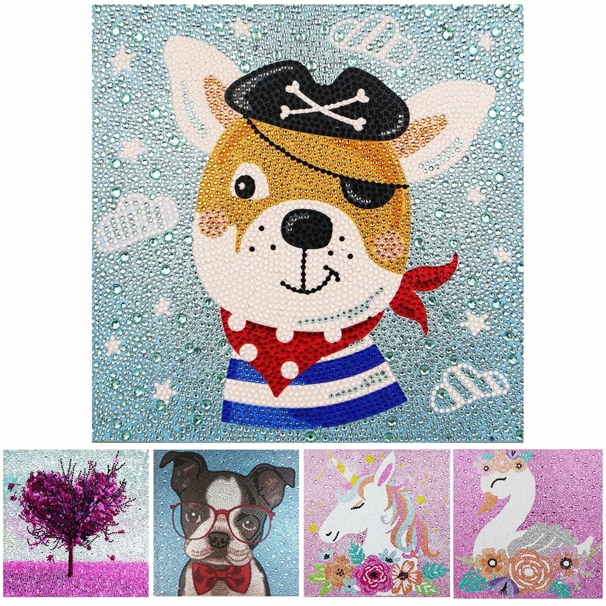 Stitch Diamond Painting Kits, Stitch Diamond Art Animal For Adults Kids -  Stitch Crystal Art Full Drill 5d Round Drill Painting Gifts Bedroom Decor  (1