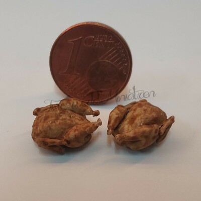 2 Brathähnchen, Broiler, Nenngröße G Gartenbahn