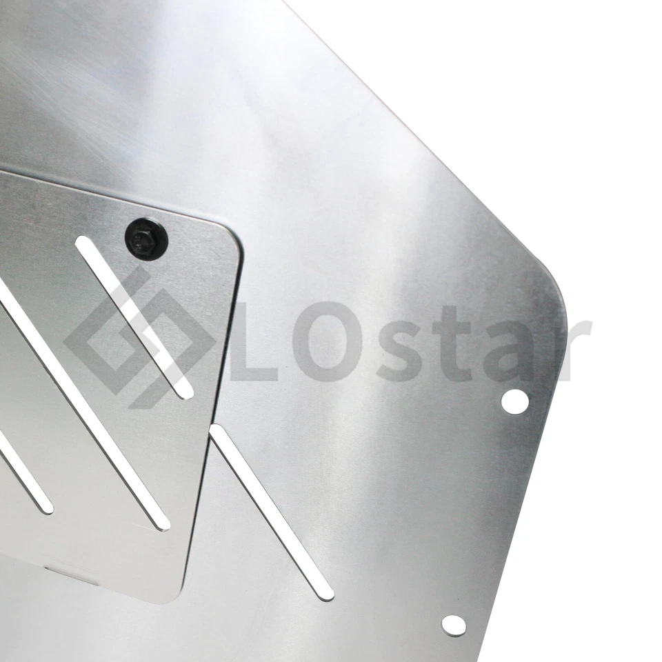Engine Splash Shield Skid Plate Front For 2015-2021 Subaru STI Gloss Silver Foto 3 de 4