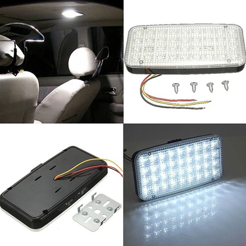 Car Interior Dome Light Indoor Roof Ceiling Lamp 36led Universal Trunk Reading
