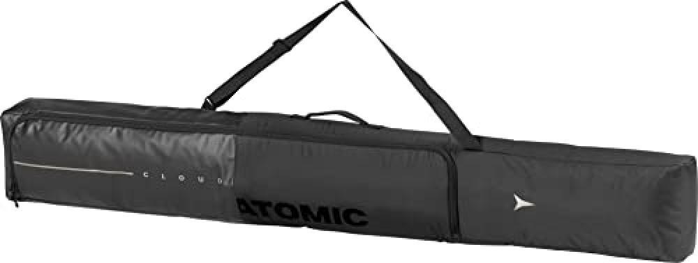 Atomic W SKI Bag Cloud Nero – Borsa da sci lunga 175 cm – Materiale impermea