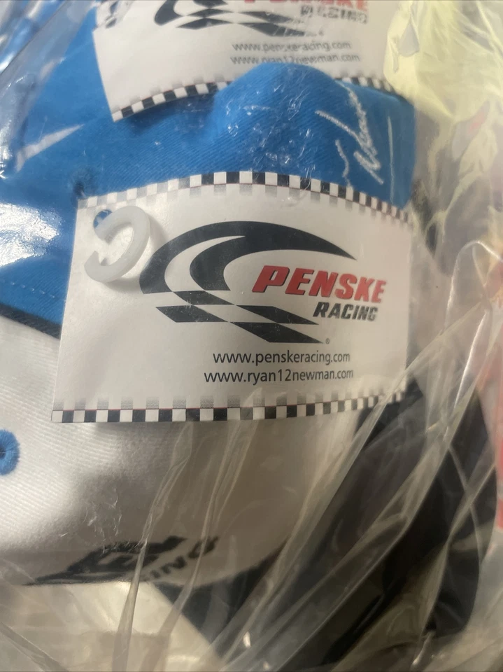 Chapéu ajustável Ryan Newman #12 Alltel Racing NASCAR perseguição autêntico estojo de 12 - Imagem 2 de 3