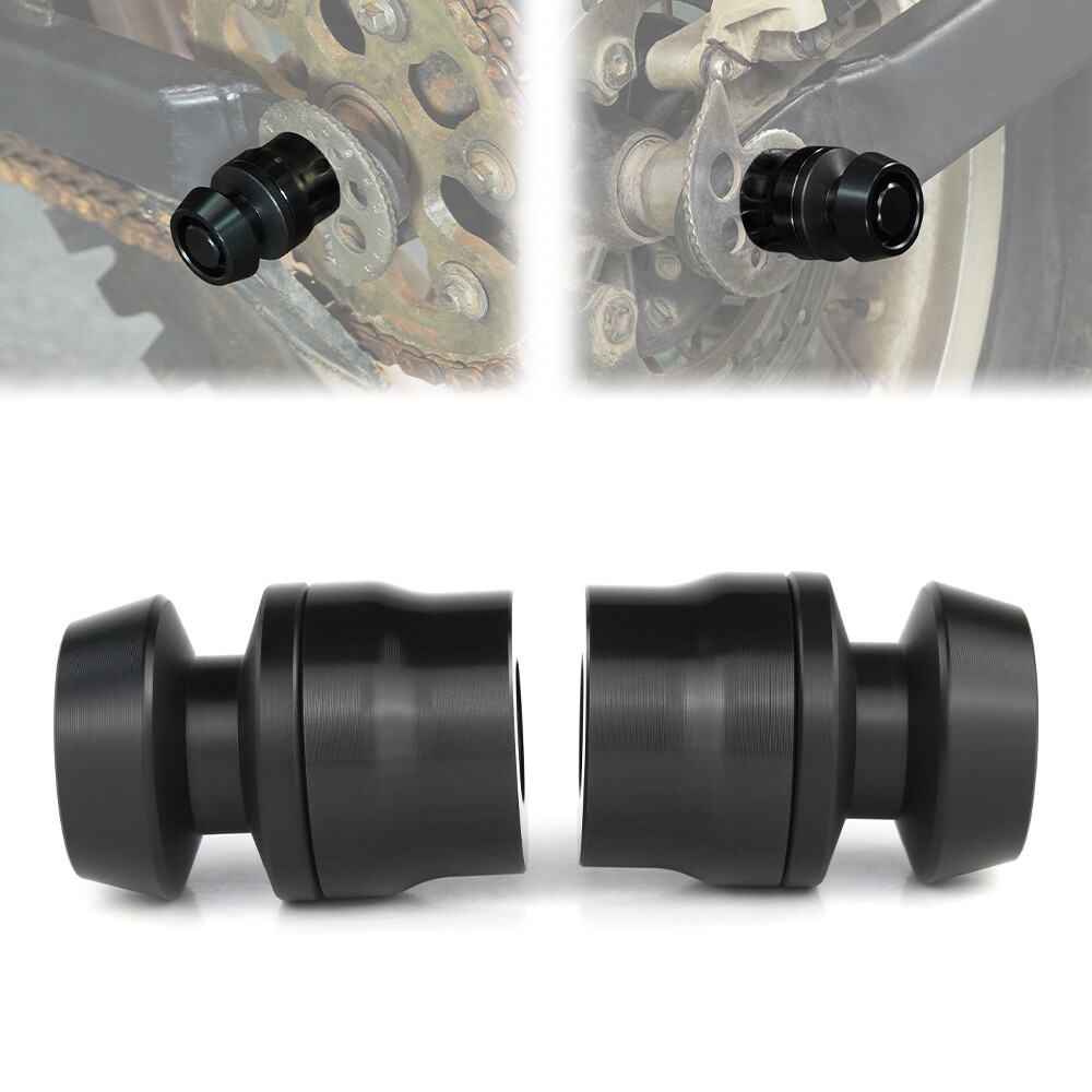 Aluminum Axle Slider Crash Swingarm Bobbin Fit For 05-13 Yamaha V