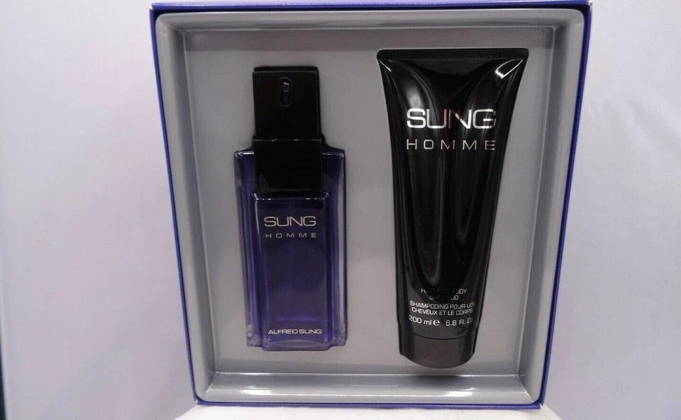 Sung Homme 套装 2 件淡香水喷雾 3.4 盎司+头发和身体洗发水 6.8 盎司 — 第 3/4 张图片
