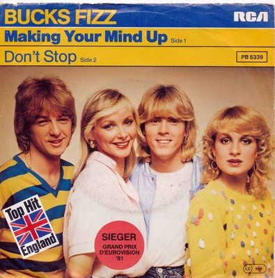 Making your Mind Up - Bucks Fizz - Single 7'' Vinyl 142/02