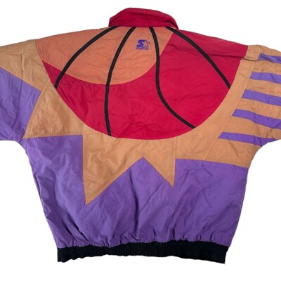 Vintage 90s Phoenix Suns All Over Print Starter Jacket Men's XL