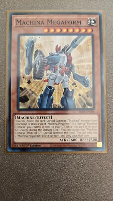 Machina Megaform SR10-EN008 Mechanized Madness 1st Edition - Yu-Gi-Oh
