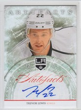 2012-13 UD ARTIFACTS TREVOR LEWIS AUTOFACTS AUTO A-TL Autograph Upper Deck Kings