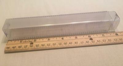 78pk Adj. Length, 1'' Dia. Clear Square Packaging Mailing Shipping Storage Tube 