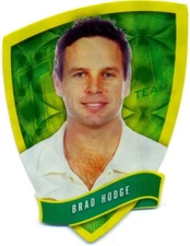 2009/10 Select Cricket Australia DIE CUT FDC7 Brad Hodge - TEST TEAM 
