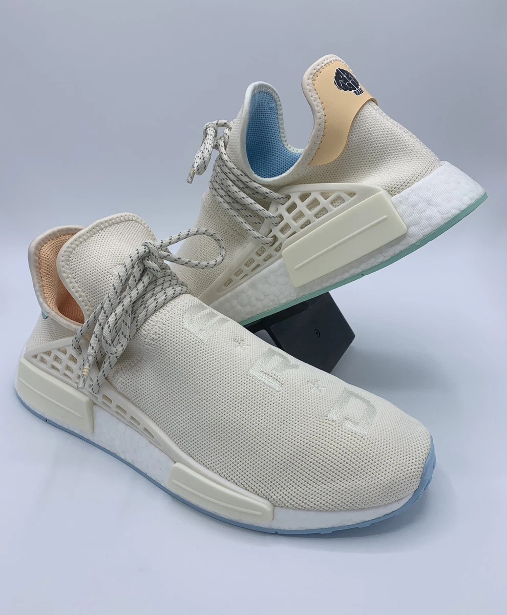 adidas Pharrell Williams Hu NMD Shoes - White