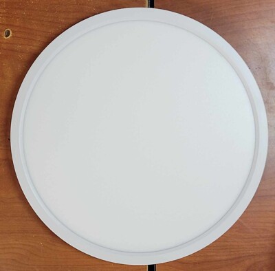 LEDLightsWorld 24W Flat LED, 12 Inch Flush Mount Ceiling Light Fixture NIOB!