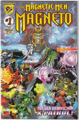   MARVEL DC CROSSOVER #4 Die Magnetic Men, Marvel Comics 1997 COMICHEFT TOP Z1