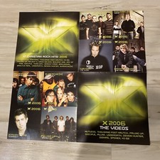 X 2006  Tobymac  Relient K  24x24 Album Flat Poster Christian  Hawk Nelson