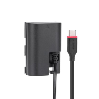 Type-C PD LP-E6 Dummy Battery for Canon EOS R5 II/R6 II/R5/R7/Live Stream Power