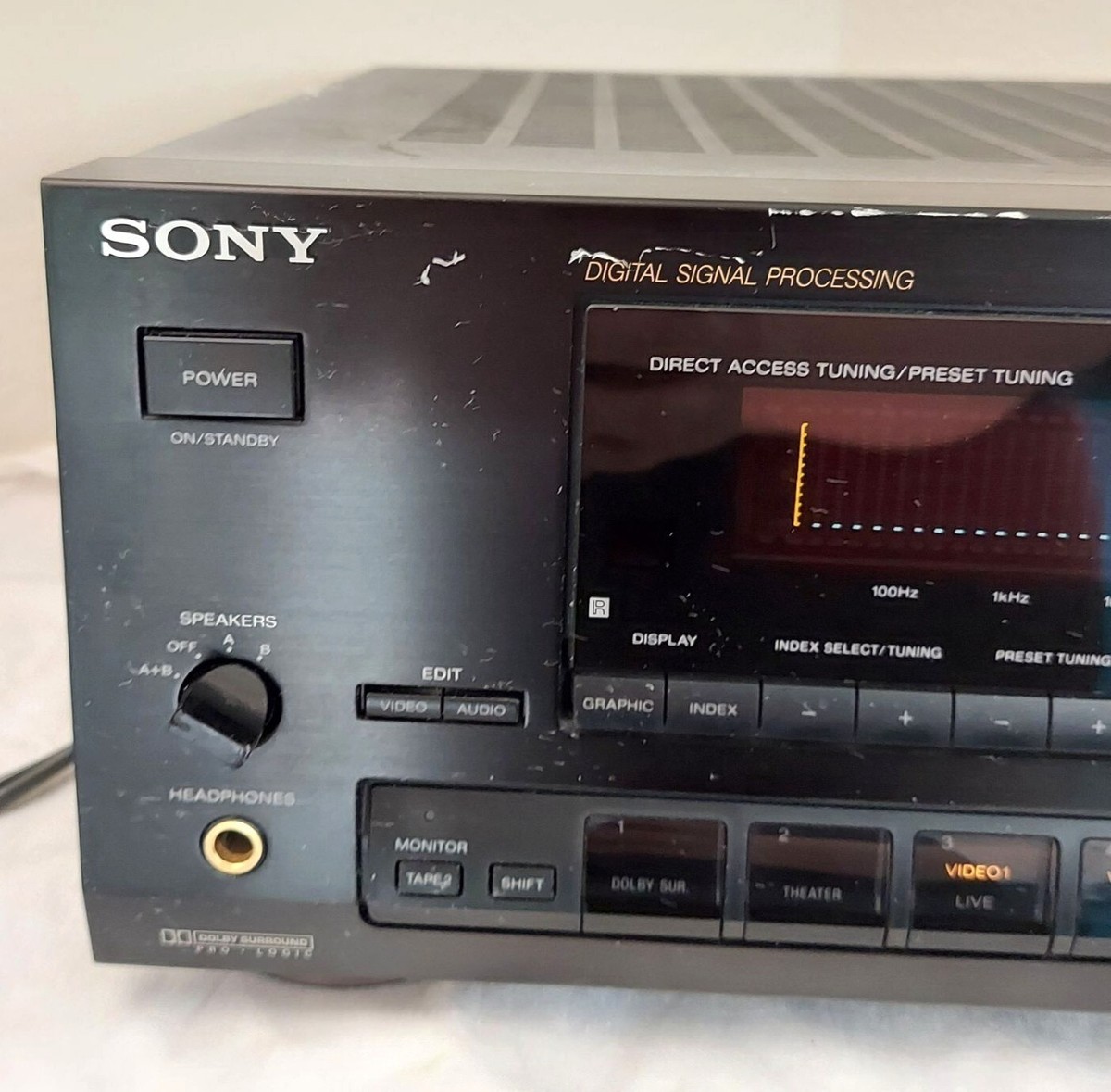 Sony ES FM Stereo/FM-AM Receiver STR-GX808ES | eBay