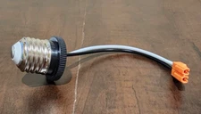 E26 Medium (Standard Base) to LED Recessed Light Fixture Socket Adapter - 120V