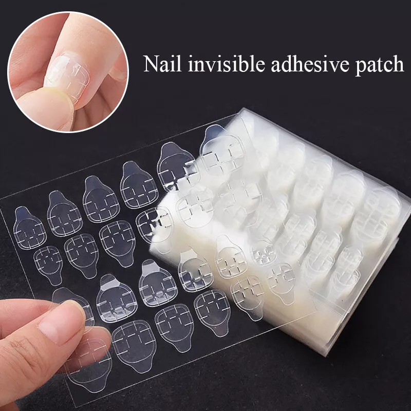 120pcs Double Sided Nail Glue Tape Sticker Adhesive Nail Tabs Press on Nails