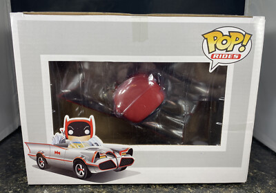 FUNKO POP RIDES BATMAN W/ BATMOBILE TOY TOKYO EXCLUSIVE DC