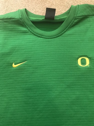 Nike Oregon Ducks Dri Fit Therma Fit Long Sleeve XXL Pullover Puddles Thermal - Picture 2 of 4