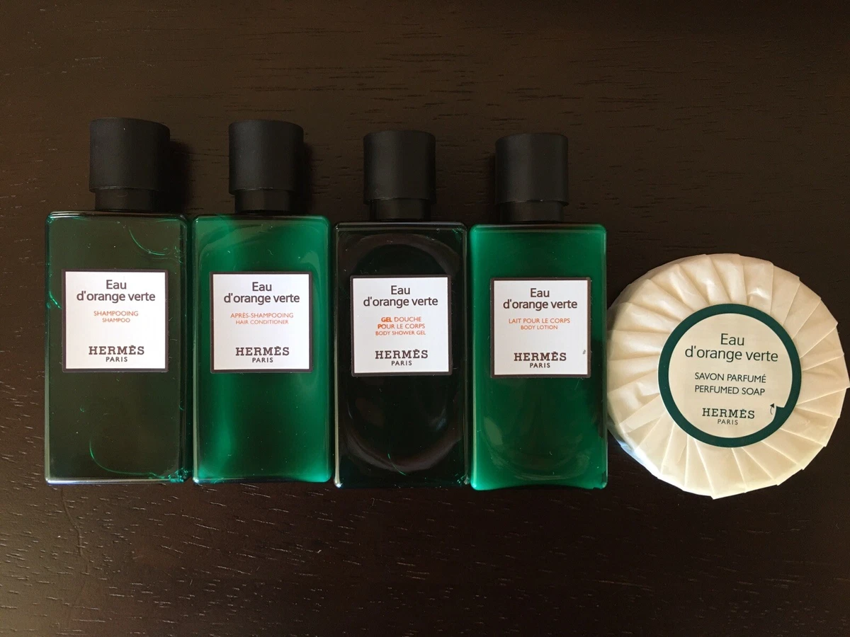 Nat sted en Michelangelo HERMES Eau d&#039;Orange Verte Travel Size Shampoo/Cond/Gel/Body Lotion - 5  Piece Set | eBay