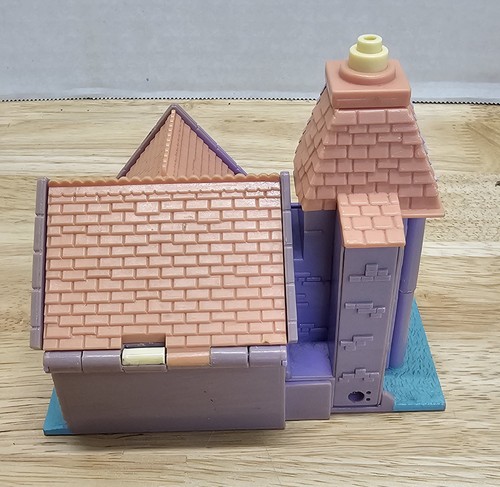 Vintage 1993 BlueBird Polly Pocket WEDDING CHAPEL Church Light Up Untested. (S) - Picture 7 of 10