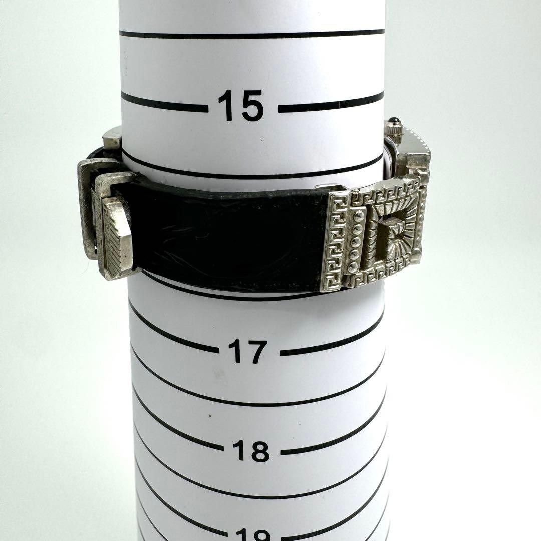 Versace Medusa Silver Rectangular Logo Watch Luxu… - image 10