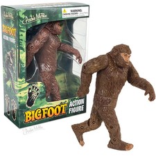 New! Archie Mcphee Bigfoot Action Figure Sasquatch Legendary Monster Statue Toy