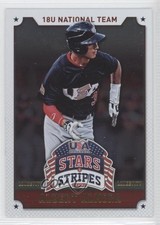 2015 Panini Stars and Stripes Longevity Parallel Albert Almora #4 2x9