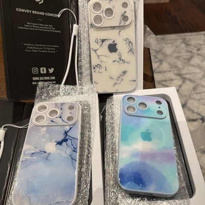 iphone 17 pro cases Saltoinc X3 Brand New Birds Marble Psychedelic