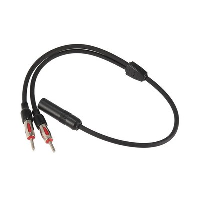 X AUTOHAUX Universal Car Radio Auto Antenna Splitter 1 Female to 2 Male Aeria...