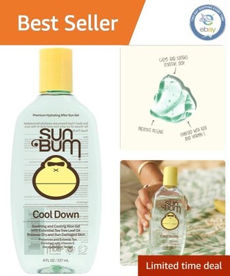 Soothing Aloe Vera Gel - 8oz Hypoallergenic After Sun Hydration for Sunburn