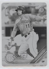 2019 Bowman Draft Printing Plate Black 1/1 Casey Golden #BD-83 13iq